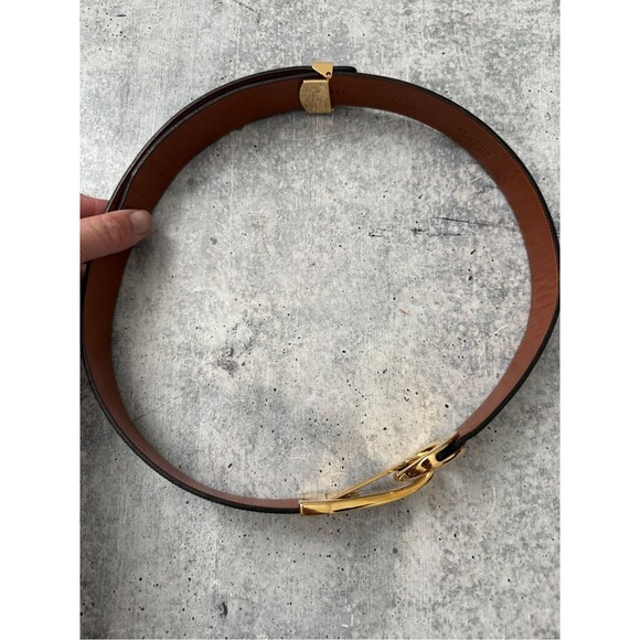 St. John Leather Horse-Bit Vintage Belt main image 7